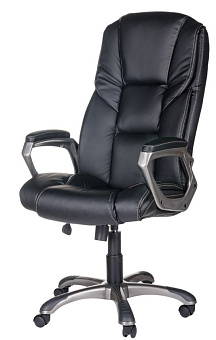 OLSS кресло ОДИСЕЙ Экокожа черный Кресло компьютерное