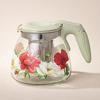 AGNESS 885-109 МАКИ 900мл Чайник заварочный AGNESS 885-109 МАКИ 900мл