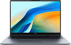 HUAWEI 16" MateBook D16 MCLG-X Core i5 13420H/16Gb/1Tb SSD/VGA/no OS/Gray (53014BUY) (ПИ)