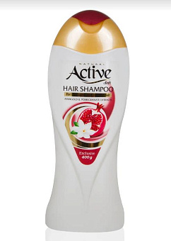 ACTIVE Шампунь для окрашенных волос Экстракт граната и календулы NATURAL, 400 мл (512102003) Шампунь ACTIVE Шампунь для окрашенных волос Экстракт гран
