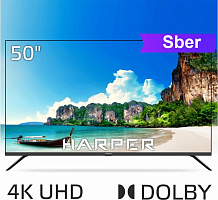 HARPER 50U695TS UHD 4K SMART TV Салют Телевизор HARPER 50U695TS