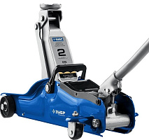 ЗУБР 43056-2-K подкатной, 2,0т, кейс Домкрат