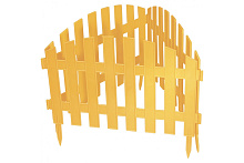 PALISAD Забор декоративный Винтаж , 28 х 300 см, желтый 65010 Садовые ограждения