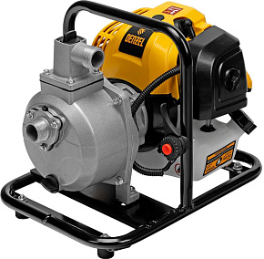 DENZEL Мотопомпа бензиновая для чистой воды PX25, 52 см3, 1", 170 л/мин, глуб 8 м, напор 30 м Denzel 99205 Мотопомпа