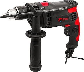 EDON DL-1153 черный/красный 18915 1000Вт Дрель электрическая ударная