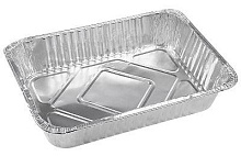 MALLONY Форма для выпечки, LAMINA, размер: 37*27*7 см, из алюм фольги, прямоугольная, одноразовая (006045) MALLONY Форма для выпечки, LAMINA, размер: 