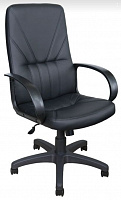 ЯрКресло Кресло Кр37 ТГ ПЛАСТ ЭКО1 (экокожа черная) Кресло компьютерное