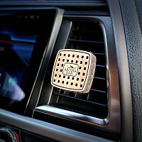 AROMA BAR дефлектор на магните "Aromaквадрат" коричнево-белый 49331 Ароматизатор