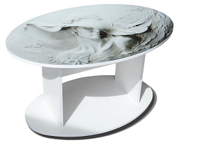 БИТЕЛ СЖ Верона Белый В1 Стол журнальный