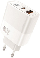 AKSBERRY (6900286960019) T46 30W PD + QC3.0, белый СЗУ