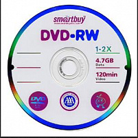 SMARTBUY (SB000068) DVD-RW 4, 7GB 4X SP-100 Оптический диск
