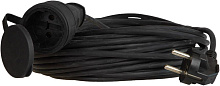 КОСМОС YSHKsm30m-1g(10A)KG шнур 1 гнездо , 10А - 30 м , Черный Удлинитель