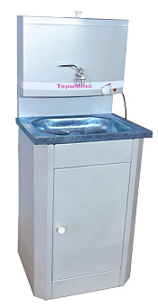 ТЕРММИКС Умывальник с ЭВН нерж. Белое серебро Умывальник