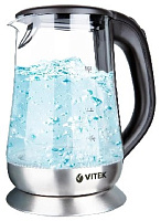 VITEK VT-7036 (TR) черный/стекло Чайник