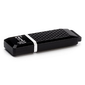 SMARTBUY (SB64GBQZ-K) 64GB QUARTZ SERIES BLACK USB флеш