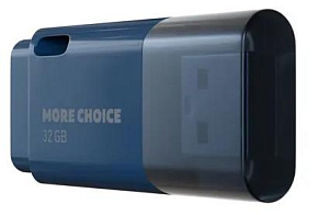 MORE CHOICE (4610196401107) MF32 USB 32GB 2.0 Dark Blue флэш-накопитель
