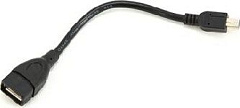 GEMBIRD/Cablexpert (09517) A-OTG-AFBM-002, USBAF/Mini-BM, 0.15м