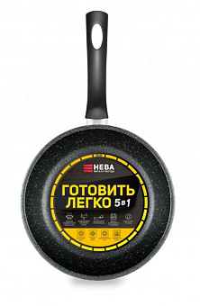 НЕВА МЕТАЛЛ ПОСУДА GL2120Y а/пр литая 20см Готовить легко stone Сковорода НЕВА МЕТАЛЛ ПОСУДА GL2120Y а/пр литая 20см Готовить легко stone