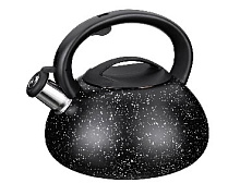 AGNESS 907-080 Black Marble нерж. 3л Чайник AGNESS 907-080 Black Marble нерж. 3л