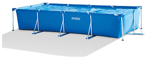 INTEX Бассейн каркасный 450х220х84 см. Прямоугольный . (в коробке) Арт.28273NP Бассейн каркасный