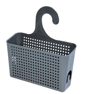 VIOLET ЛОФТ контейнер с петлей серый 611008 Пластиковое изделие