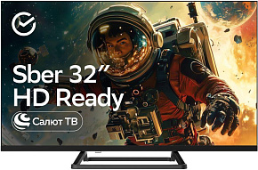 SBER SDX 32H2128B SMART TV безрамочный Телевизор