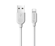 BOROFONE (6957531089971) BX14 USB-Lightning 8 Pin 2.A 1м белый Кабель 8 Pin