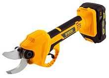 DENZEL Секатор аккумуляторный CP-30, 18В LI-ION 59435 Секатор