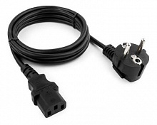 EXPLOYD EX-K-1461 Кабель питания CEE 7/7 - IEC C13 3.0М чёрный силовой кабель