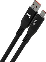 MORE CHOICE (4620202554505) K83a 2м USB 6.0A QC3.0 66W - 2м , черный Кабель MORE CHOICE (4620202554505) K83a 2м USB 6.0A QC3.0 66W - 2м , черный