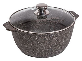 МЕЧТА 45902 Premium mokko 5л Кастрюля МЕЧТА 45902 Premium (mokko) 5л