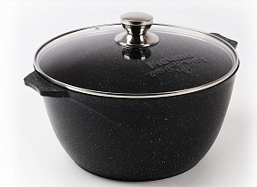 МЕЧТА 44802 Гранит black 4л Кастрюля МЕЧТА 44802 Гранит black 4л