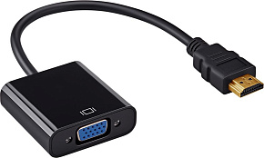BURO Переходник HDMI (m) VGA (f) 0.1м (HDMI-M-VGA-F) кабель
