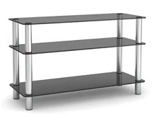 MD 507 PLAZMA хром/дымч Стойка для TV