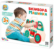 ДЕСЯТОЕ КОРОЛЕВСТВО Бизиборд Машинка 02102 Детские игры
