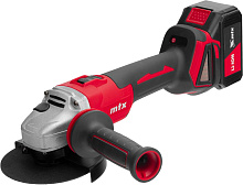 MTX Машина шлифовальная угловая аккумуляторная бесщет. AGB-BL-20-125, Li-Ion, 20 В//