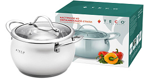 TECO TC-C5100-04 нерж. 5,1 л Кастрюля
