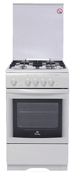 DE LUXE 506040.04Г (916903) бел. Плита газовая