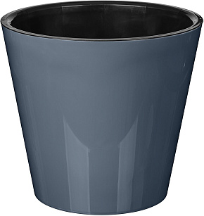 HOMVER Rosemary D200мм, 4л с дренажной вставкой (серый) 221600135/01