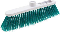 PALISAD HOME Щетка пластмассовая для подметания пола, 27 см, без черенка, бирюзовая щетина, Home Palisad 935415