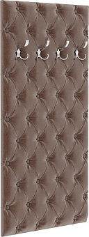 BONMEBEL Дения Вешалка с крючками ТК Коричневая (2 кор.) Мебель для прихожих