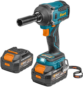 BORT BSR-21U (2x4Ач+ЗУ) Гайковерт аккумуляторный