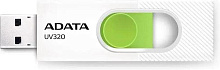 A-DATA Флешка USB UV320 32ГБ, USB3.2, белый и зеленый [auv320-32g-rwhgn]