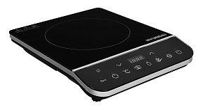 HYUNDAI HYC-0104 черный стеклокерамика (настольная) Индукционная плитка