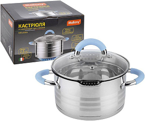 MALLONY MELODIA 2,5л. (109007) Кастрюля MALLONY MELODIA 2,5л. (109007)