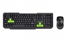 SMARTBUY (SBC-230346AG-KN) черный/зеленый Комплект для компьютера клавиатура+мышь