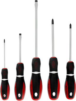 MATRIX Набор отверток "Era", 5 шт, CrV, трехкомпонентная рукоятка 13379 Набор отверток