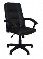 ЯрКресло Кресло Кр64 ТГ ПЛАСТ ЭКО1 (экокожа черная) Кресло компьютерное