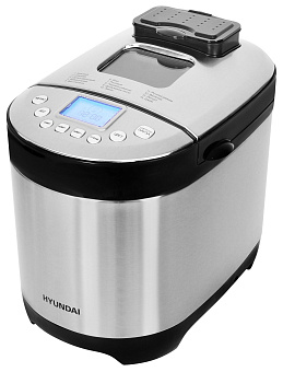 HYUNDAI HYBM-4081 550Вт черный/серебристый Хлебопечь