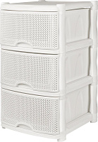 KEEPLEX KL378312048 Ajur трехсекционный 50х41,5х45см белое облако Комод